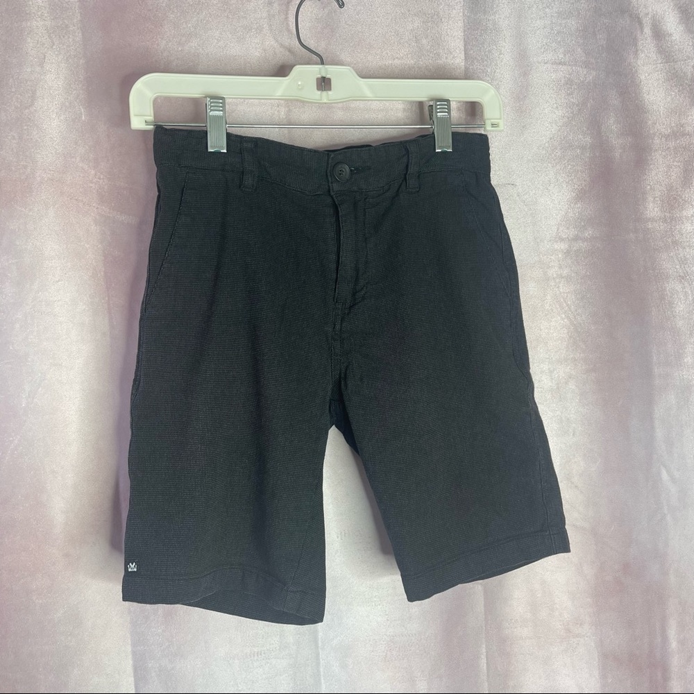 Boys Micros Charcoal Grey Shorts Size 10